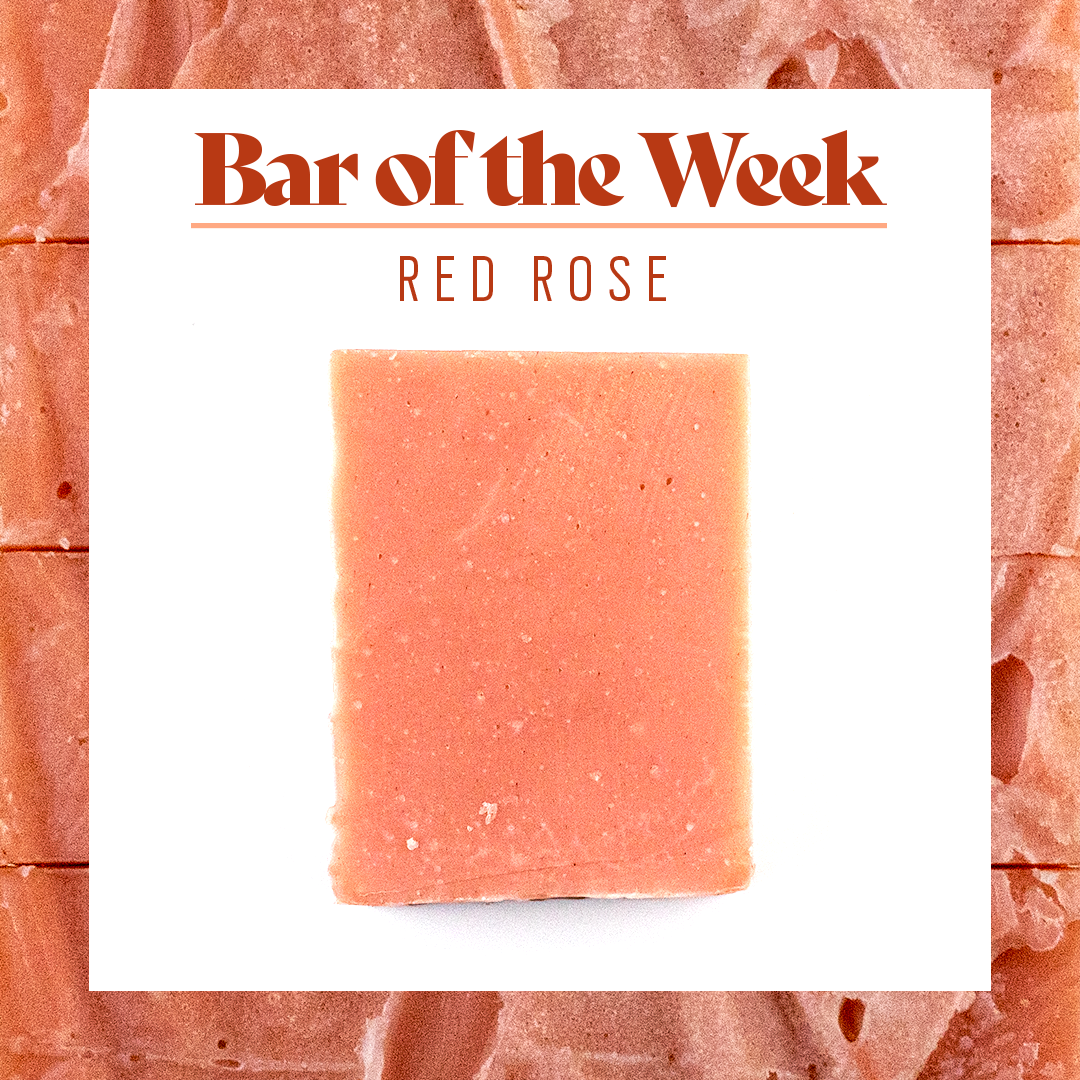 Bar Of The Week - Red Rose Soap