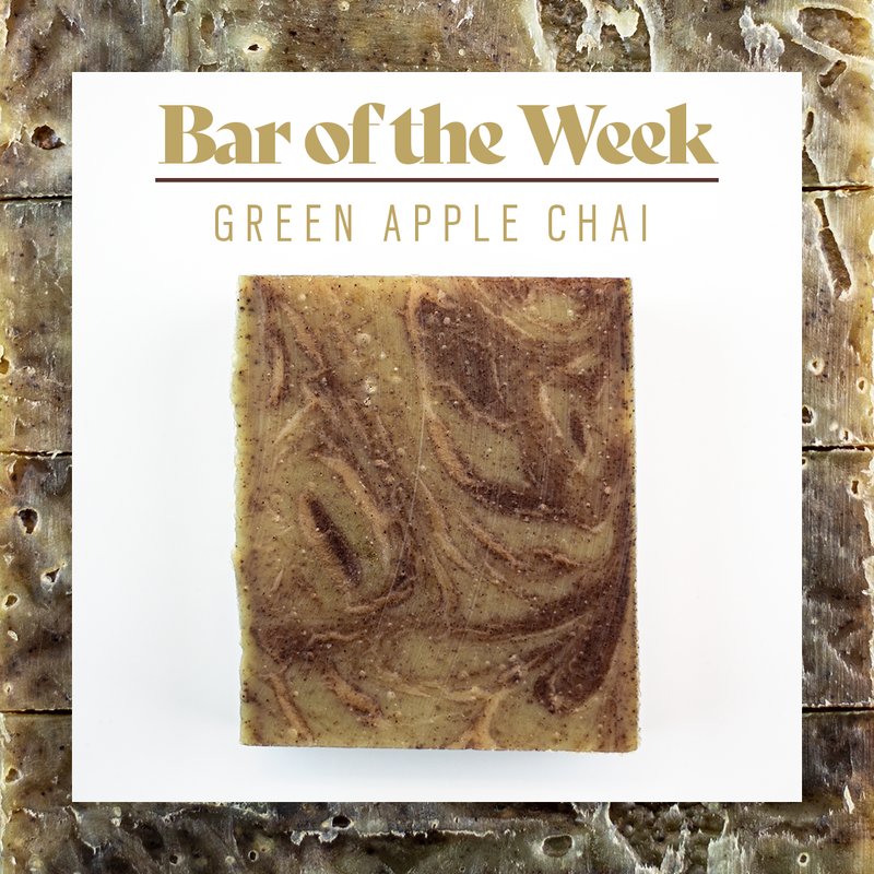 Bar Of The Week - Green Apple Chai Soap