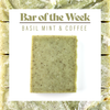 Bar Of The Week - Basil Mint & Coffee Soap