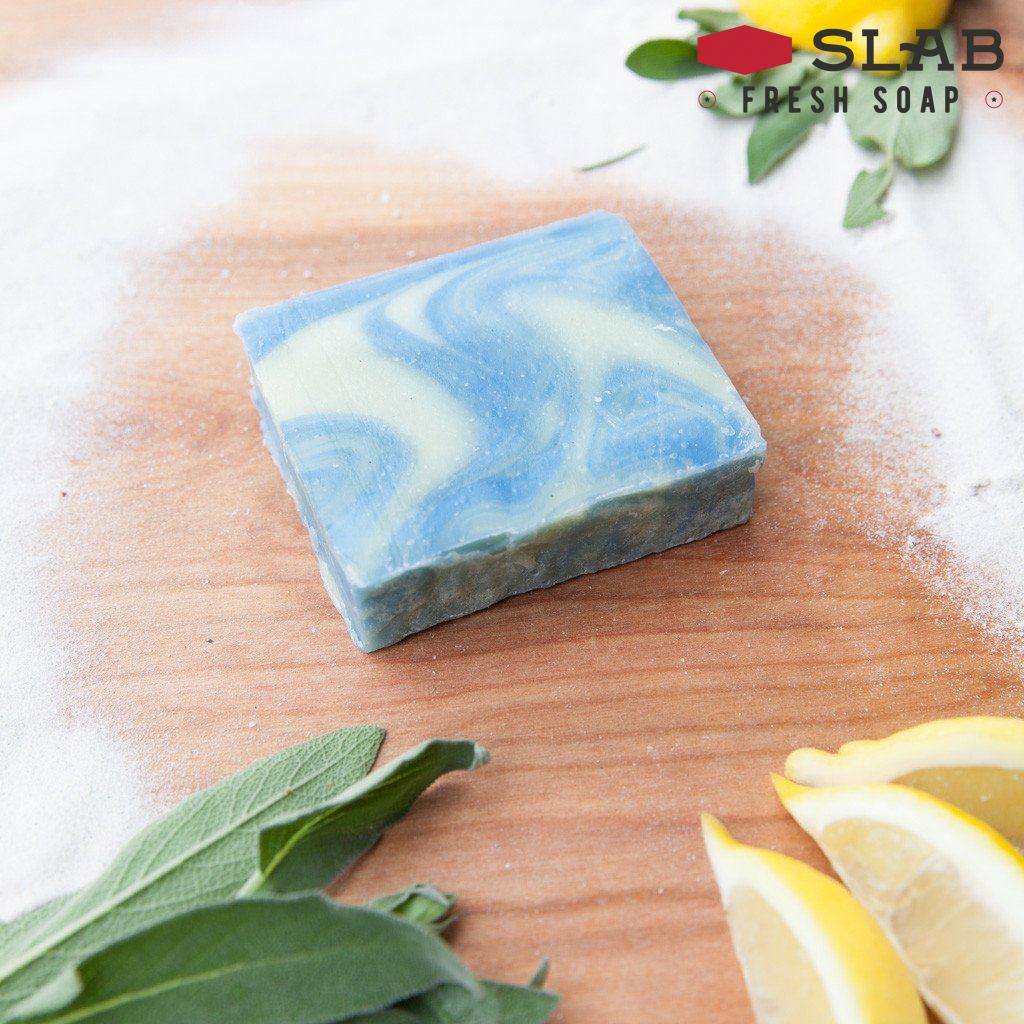 Citrus Cedar Sage Bar Soap, Natural Soap For Men