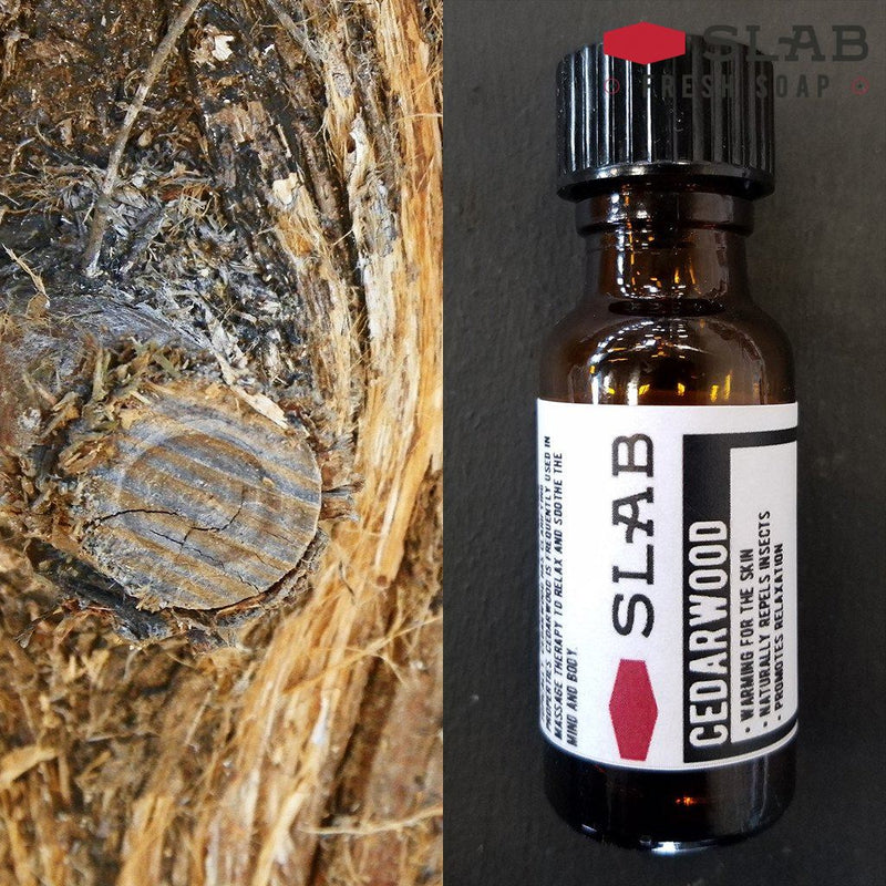 Cedarwood Oil | Essential Oil | SLAB FRESH SOAP™