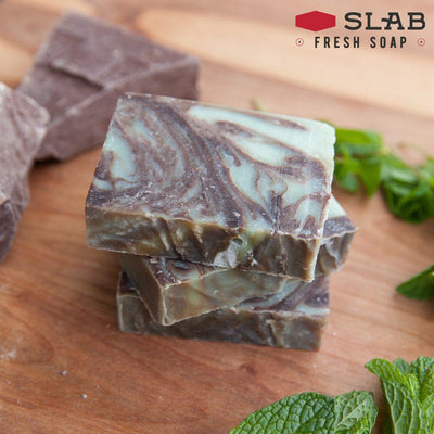 Chocolate Mint Soap | Castile Soap | SLAB FRESH SOAP™