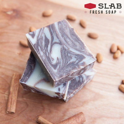 Cinnamon Almond Soap | Castile Soap | SLAB FRESH SOAP™
