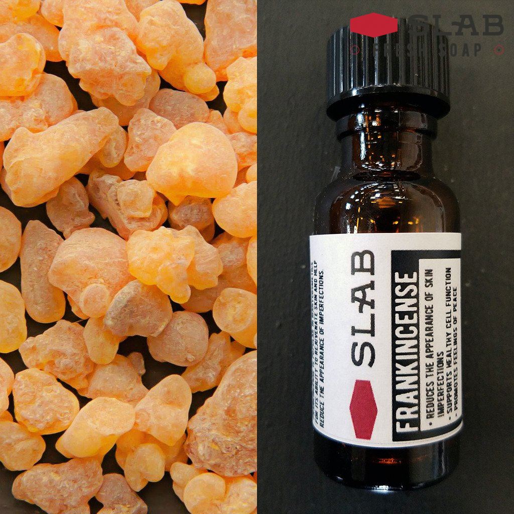 Frankincense Oil | Essential Slab Fresh Soap - -