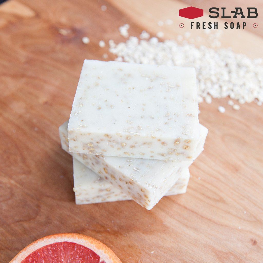Grapefruit Oatmeal Soap - -