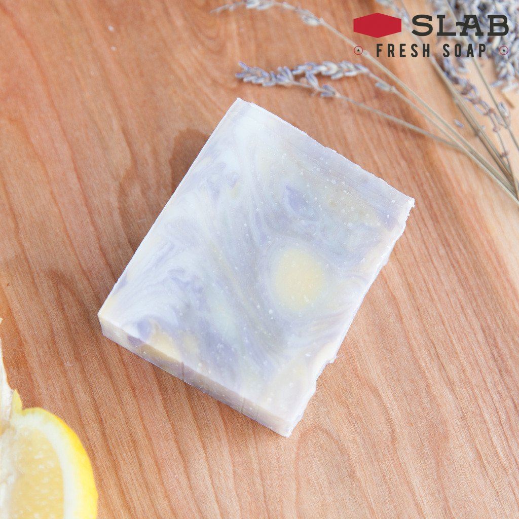 Lemon Lavender Soap | Castile Soap | SLAB FRESH SOAP™