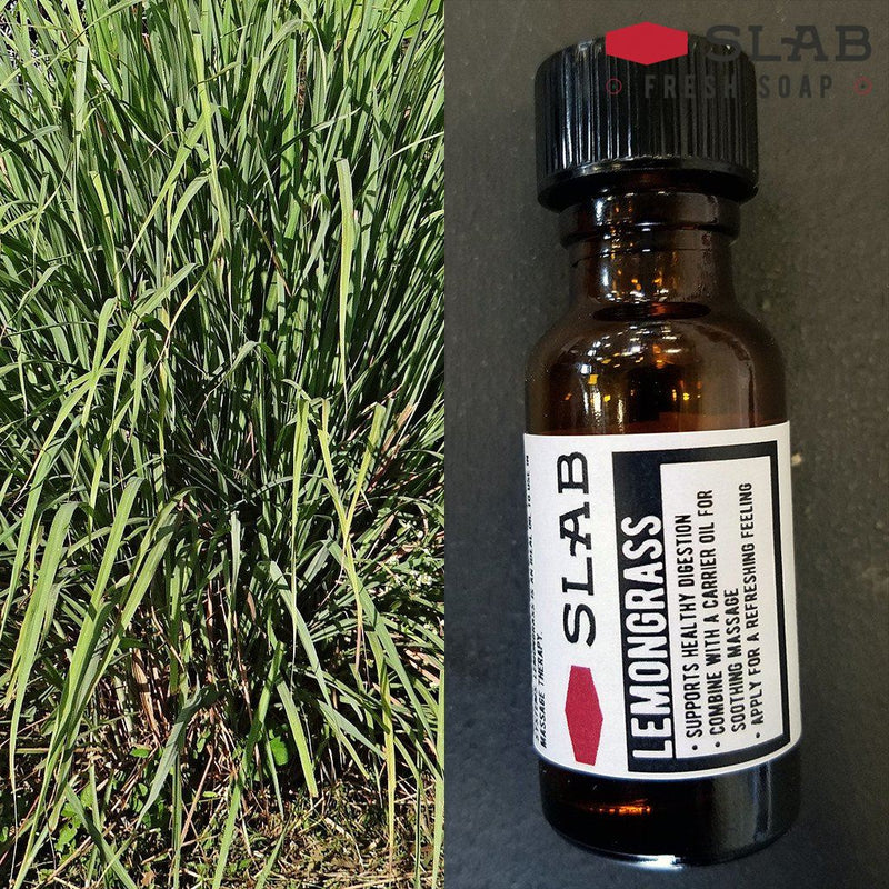 Lemongrass Oil | Essential Oil | SLAB FRESH SOAP™