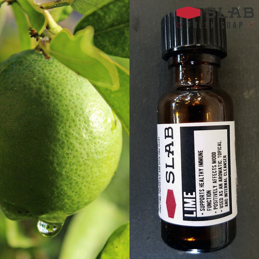 Lime Oil | Essential Oil | SLAB FRESH SOAP™
