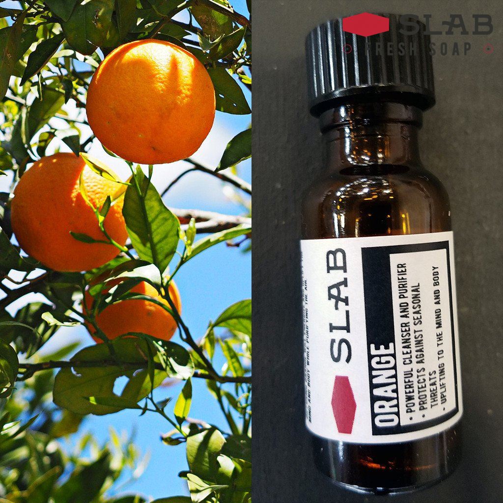 Orange Oil | Essential Oil | SLAB FRESH SOAP™